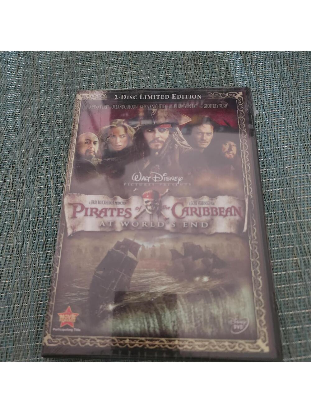 Pirates of the Caribbean At World's End 2 Disc Limited Edition DVD Disney SEALED